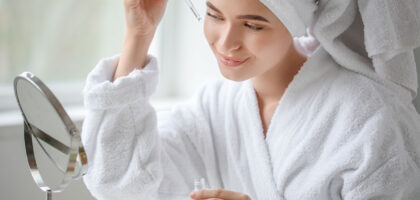 Natural glowing skin products