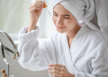 Natural glowing skin products